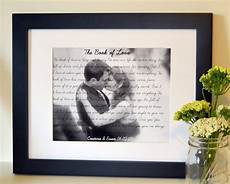 Wedding Song Gift Ideas by Wedding Song Lyric Song Lyrics Anniversary Gift Wedding Song Gift Ideas