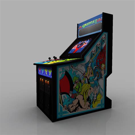 Gauntlet Arcade Game 3D Model $15 - .dae .fbx .ma .obj - Free3D