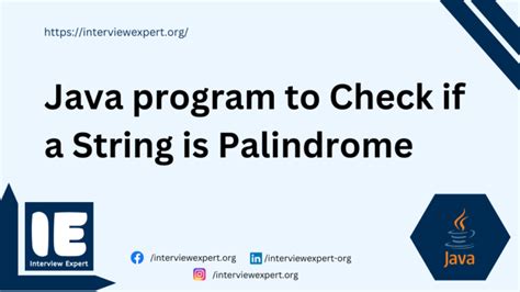Image result for How to Check If Palindrome Java