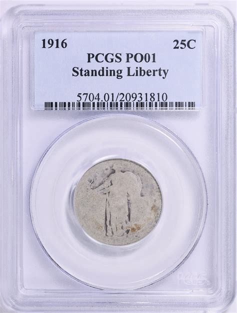 1916 Standing Liberty Quarter PCGS PO-01 (Item 1900916 ...