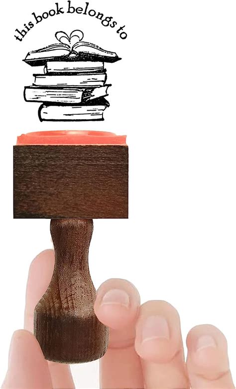 Buy Custom Wood Rubber Stamp Personalized Logo (Square Logo Stamp) (1 ...