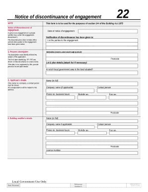 This is to be used for the purposes of section 144 of the Building Act ...