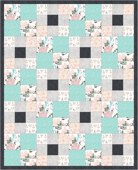Image result for Simple Bricks Quilt Pattern
