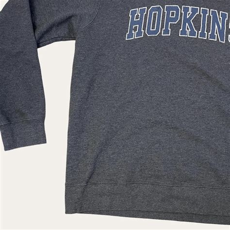 johns hopkins university crewneck college crewneck.... - Depop