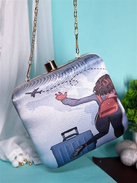 Digital Printed Clutch – Swisni