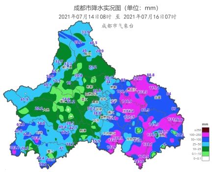 成都降雨实况通报：最大降水量出现在天府新区华阳伏龙86.8毫米|成都市_新浪新闻