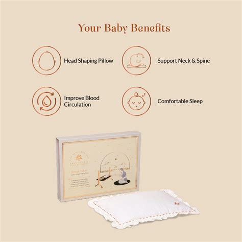Buy BABY FOREST Somya Aakar Newborn's Head-Shaping Mustard (Rai) Pillow ...