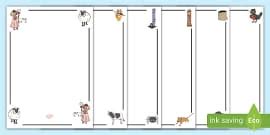Nursery Rhyme Page Border Pack