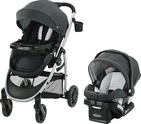 Graco Modes Pramette Travel System, 3-in-1 Baby Stroller and Car Seat ...
