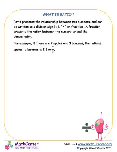 Image result for Ratio Math Tutorial