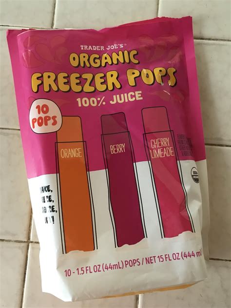 Organic Freezer Pops Review: TLDR Just Buy Otterpops : r/traderjoes