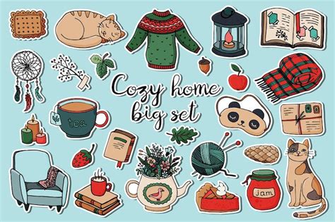 Cozy stickers Images - Free Download on Freepik