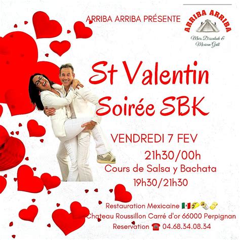 ST VALENTIN SOIRÉE SBK a ARRIBA ARRIBA , Arriba Arriba, Perpignan, 7 ...