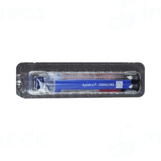 Apidra 100iu Cartridge 3ml - Uses, Side Effects, Dosage, Price | Truemeds