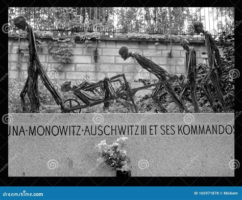 Memorial Loss of Jewish Lives Holocaust Auschwitz Editorial Stock Photo ...