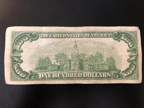1950S 100 Dollar Bill