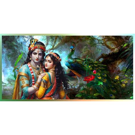radha krishna paintings love wall canvas home vastu
