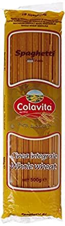 Colavita Whole Wheat Spaghetti Pasta, 500g : Amazon.in: Grocery ...