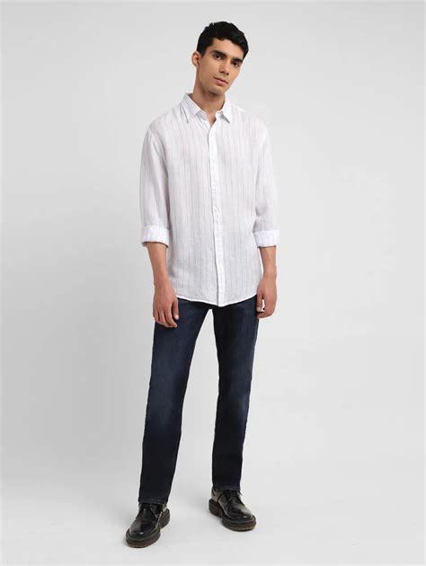 Men's Striped Slim Fit Shirt – Levis India Store