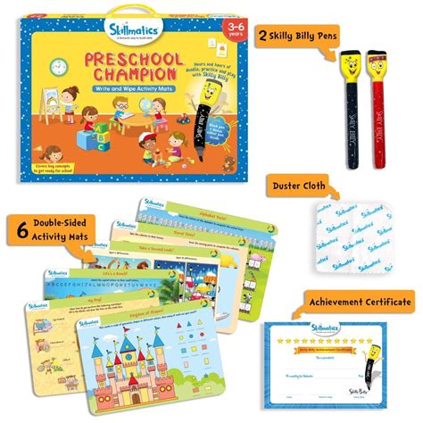 Buy Skillmatics Educational Game: Preschool Champion (3-6 Years ...