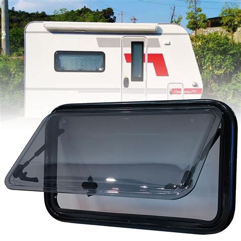 Amazon.com: RV Push Out Window, UV Proof Camper Acrylic Glass Hinged ...