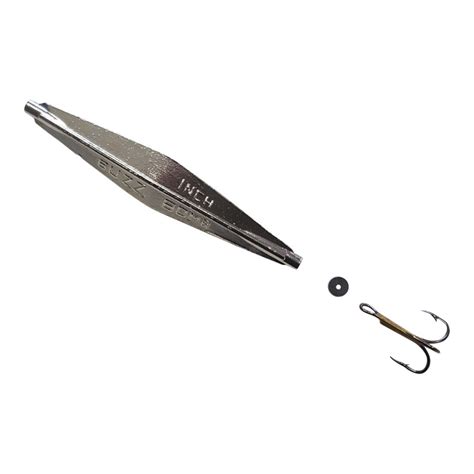 Buzz Bomb/Zzinger Lures 1.4-Ounce Sonic Lure, Light Chrome, 3-Inch ...