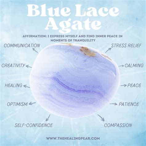 Blue Lace Agate: Meaning & Properties of the Calming Stone – The ...