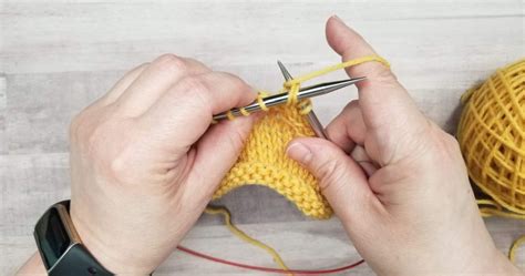 Knit through Back Loop 的图像结果