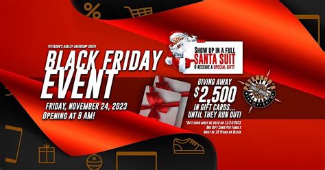 Black Friday Event @ South Store!, Peterson's Harley-Davidson South ...