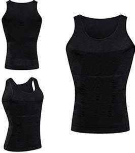 Olsic Premium Compression Tank Top Slimming Body Shaper Vest Tummy ...