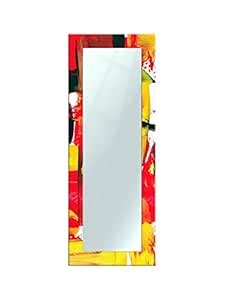 Buy 999STORE Printed Decorative Mirrors for Living Room Wall Dressing ...