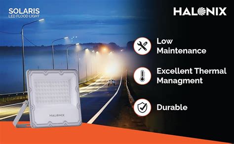 Halonix 10W Solaris Waterproof Outdoor led Flood Light |Halogen Light ...