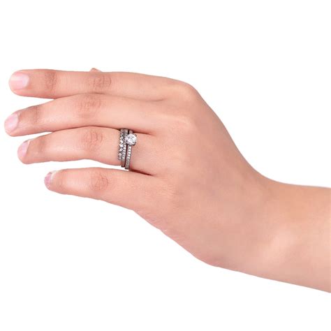 American Diamond Embellished Stackable Rings – VOYLLA