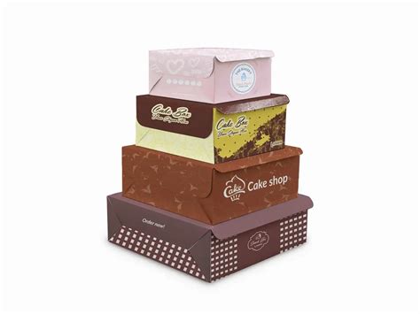 Customize Cake Boxes & Print Food Packaging Boxes | Printo