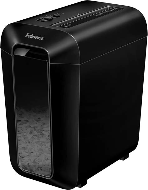 Fellowes LX65 Cross Cut Paper Shredder, Shreds 10 Sheets into 4x40mm ...