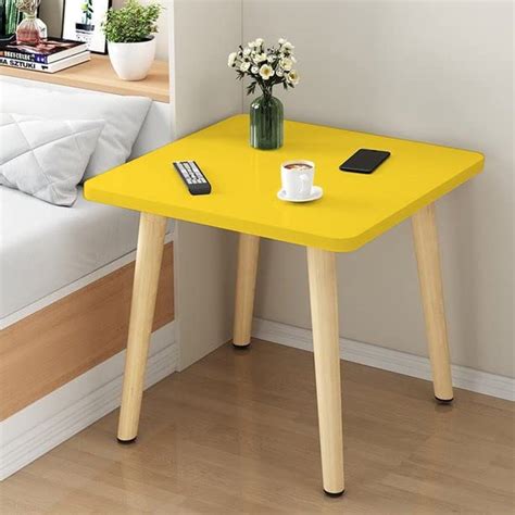 EYLEX Square Shape Coffee Table Tea End Table Nesting Table Nightstands ...