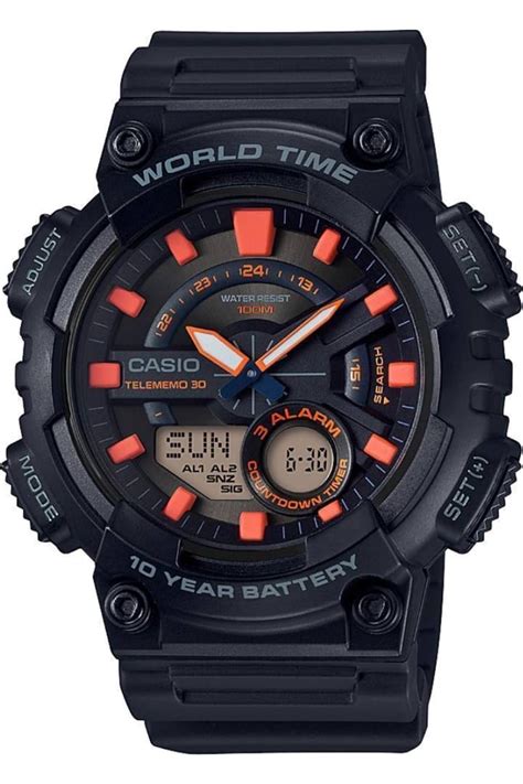 Casio Youth Combination Analog-Digital Multi-Colour Dial Men's Watch ...