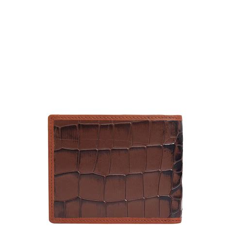 Brown Bifold Leather Mens Wallet – Da Milano