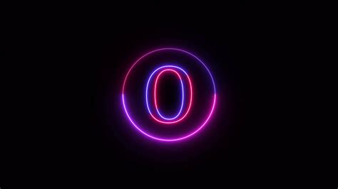 Image result for 0 Number Neon Sign