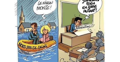 Le dessin de Chaunu : la baisse du niveau au collège - Trouville ...