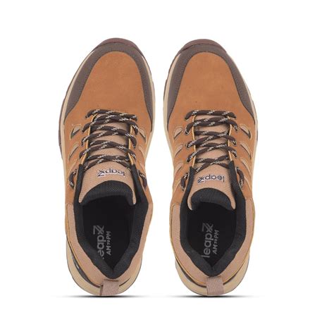 Buy Leap7x Camel Lacing Sports Trekking Shoes For Men COLUMBO-1E By Liberty