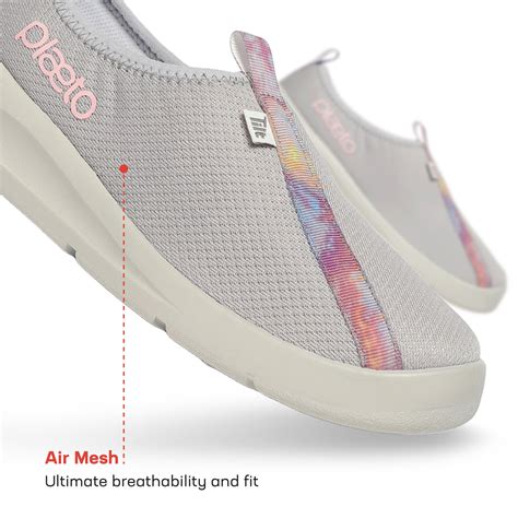 Plaeto EZPlay Slip Ons for Women - Grey