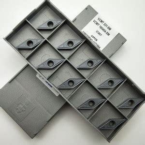 Jual 10 buah sisipan karbida CNC fitting Insert IC907 VCMT331-SM ...