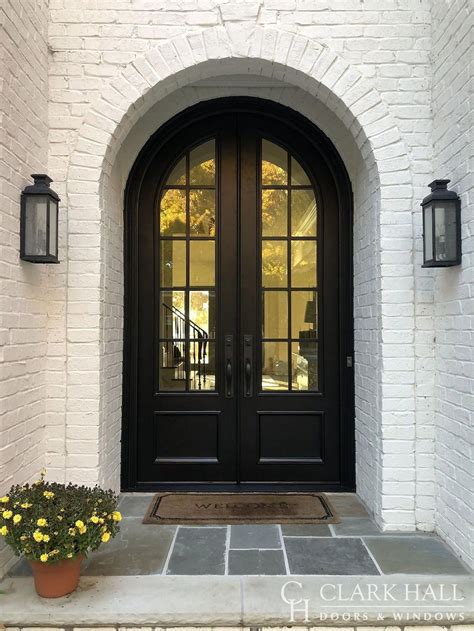 Traditional Iron Doors | French doors exterior, Double front doors ...