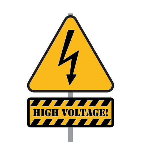 Download High Voltage Warning Sign SVG | FreePNGimg