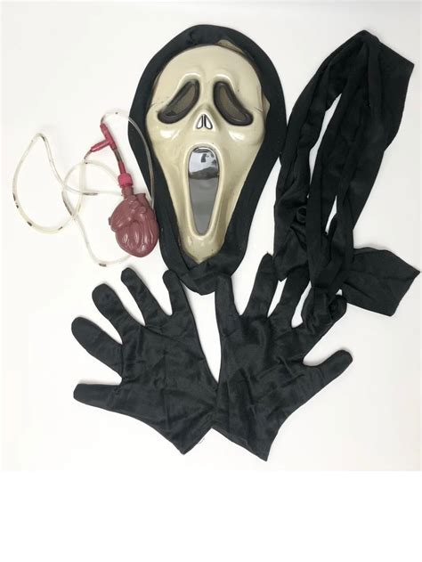 Ghostface Halloween Costume Kids - Etsy