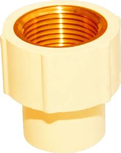AAJAY CPVC FTA FIXED 25MM (1'') 2-Way Union Pipe Joint Price in India ...