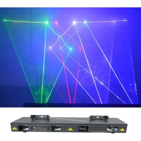 Anoralux 280 RGBY Four Head Four Color Laser Light : Amazon.in: Musical ...