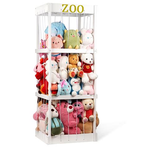 Snapklik.com : Trycooling Stuffed Animal Zoo Stuffed Animal Storage ...