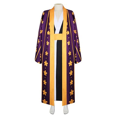 Buy ONE PIECE Trafalgar Law Cosplay Anime ONE PIECE Law Costume Robe ...